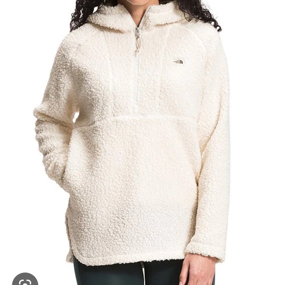 White north face Sherpa